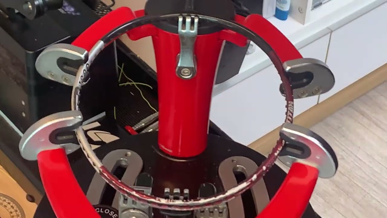 [라이브]부산 사상구 배드민턴 스트링 4매듭