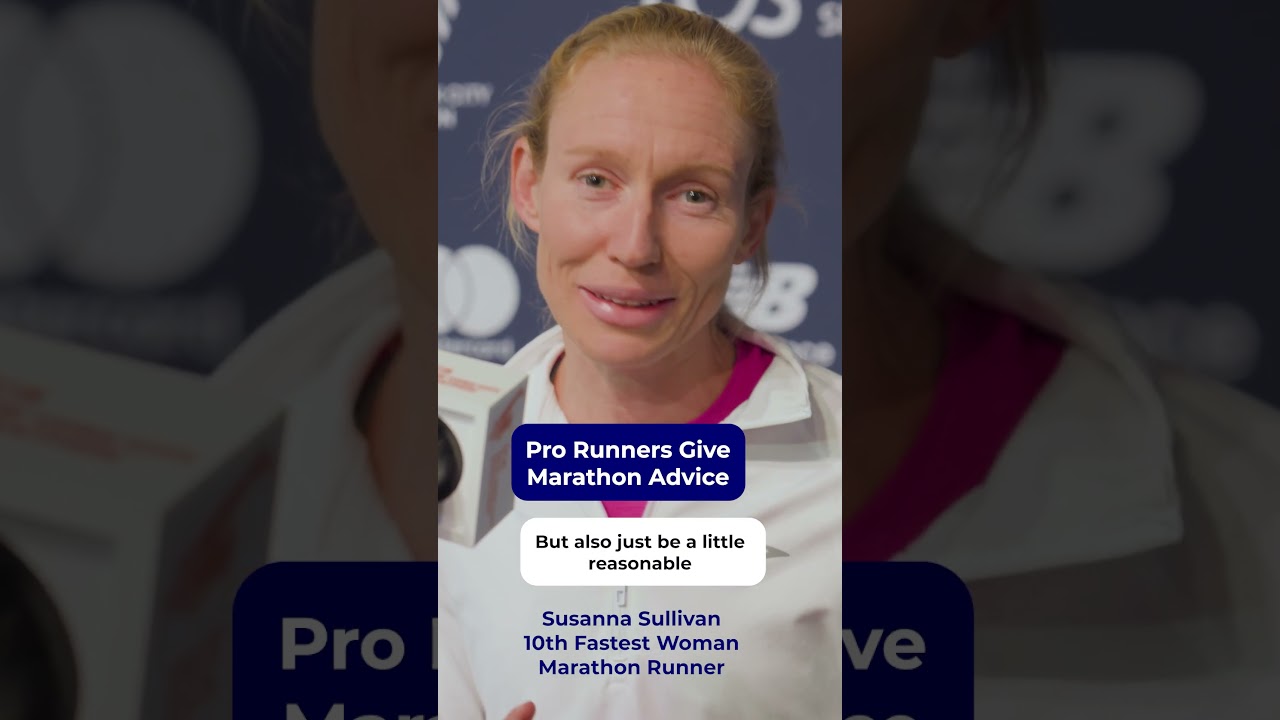 Running a marathon? Here is some advice from the professionals. 