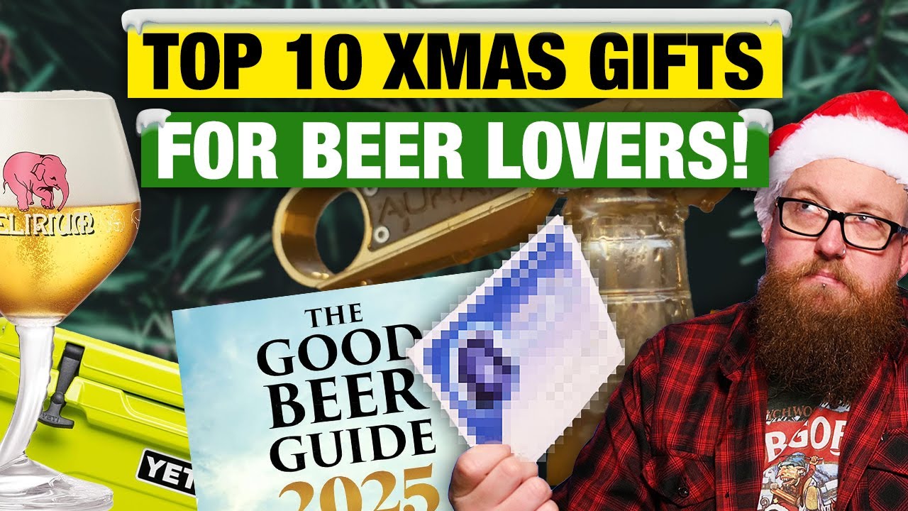 Top 10: Christmas Gifts for Beer Lovers 2024 [Craft Beer Xmas]