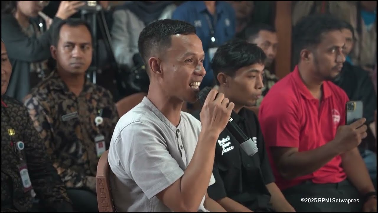 Wapres Berdialog dengan Pelaku UMKM Kampung Singkong di Salatiga
