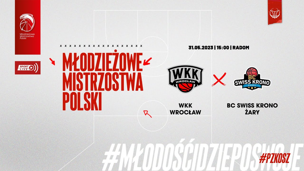 WKK Wrocław - BC Swiss Krono Żary (Finał MMP U13 Mężczyzn)