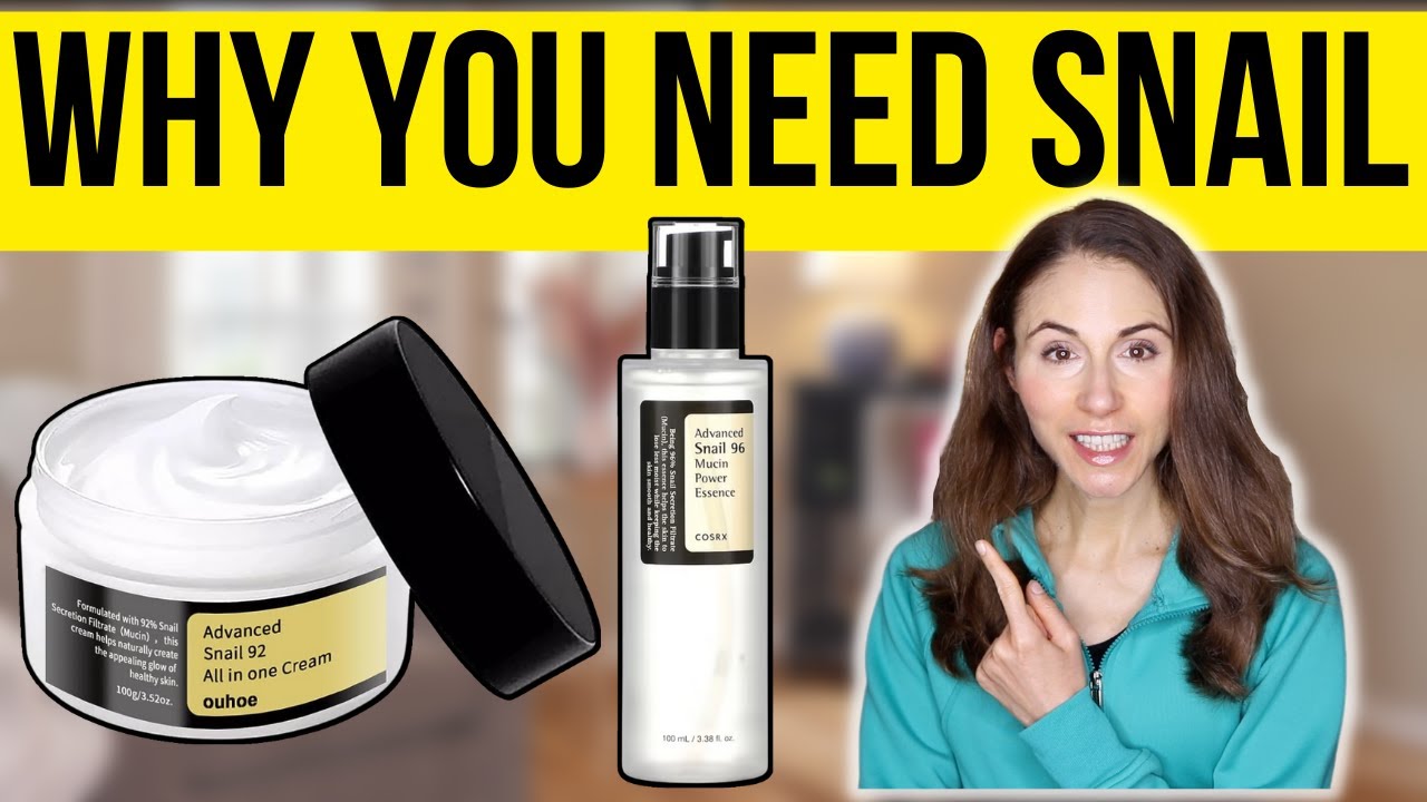 Top 5 Reasons YOU NEED TO USE SNAIL 🐌 Dermatologist @Dr Dray