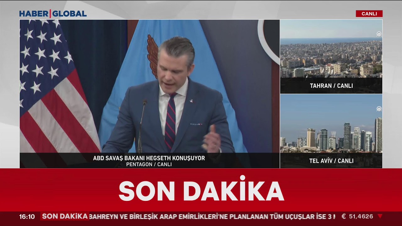 SON DAKİKA! Lübnan ve Kudüs, İsrail ve İran'dan  Canlı Yayınlar! Orta Doğu Cehenneme Döndü!