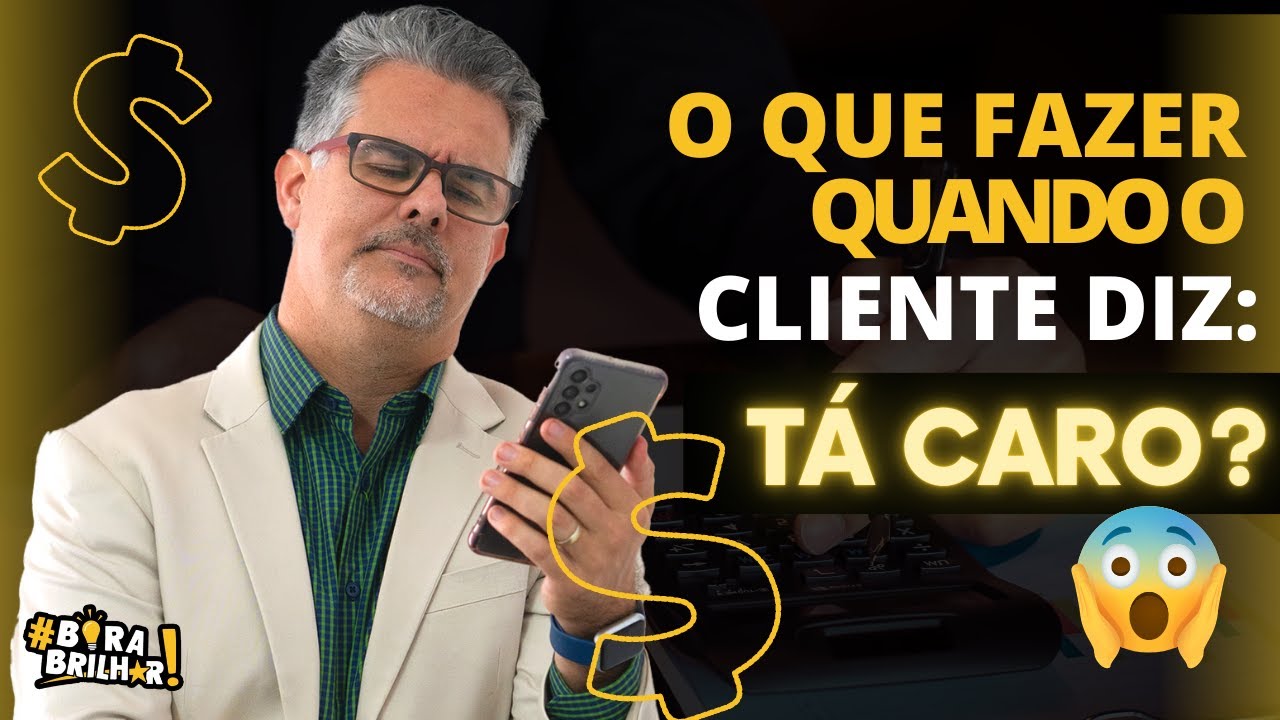 #39 O QUE FAZER QUANDO O CLIENTE DIZ TÁ CARO!COMO VENDER MAIS-PALESTRA MOTIVACIONAL ANDRÉ ORTIZ