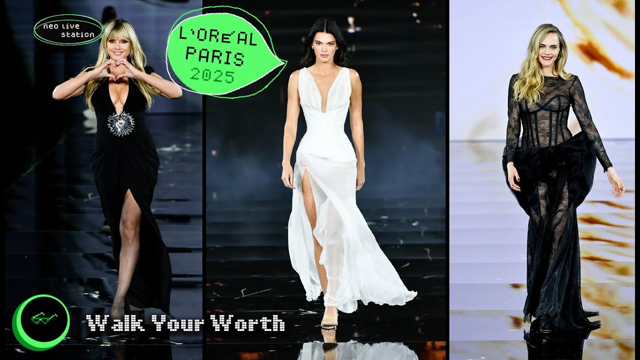 เหล่าตัวแม่ยกขบวนขึ้นรันเวย์! 💋✨L’Oréal Paris 2025 งานนี้มีทั้ง Kendall, Cara Delevingne, Heidi Klum