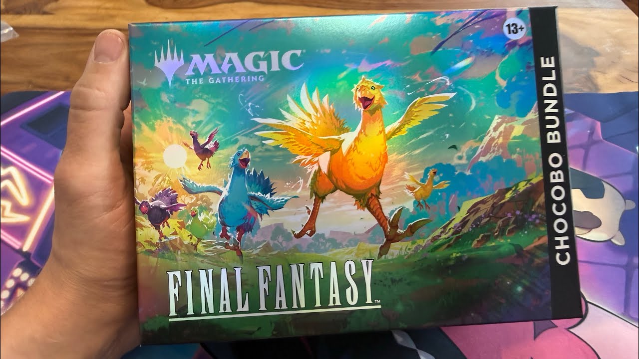 MTG x Final Fantasy Chocobos Bundle - Special Unboxing #magic #finalfantasy #mtg #unboxing #pokemon 