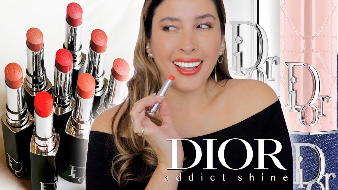 Обзор новой формулы помады DIOR ADDICT SHINE + свотчи