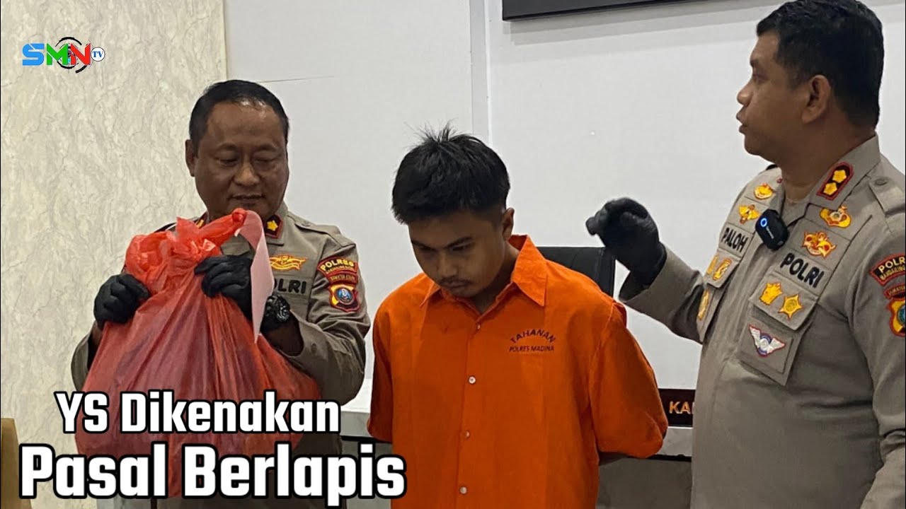 Polres Madina ungkap motif dari tersangka Yunus Saputra 