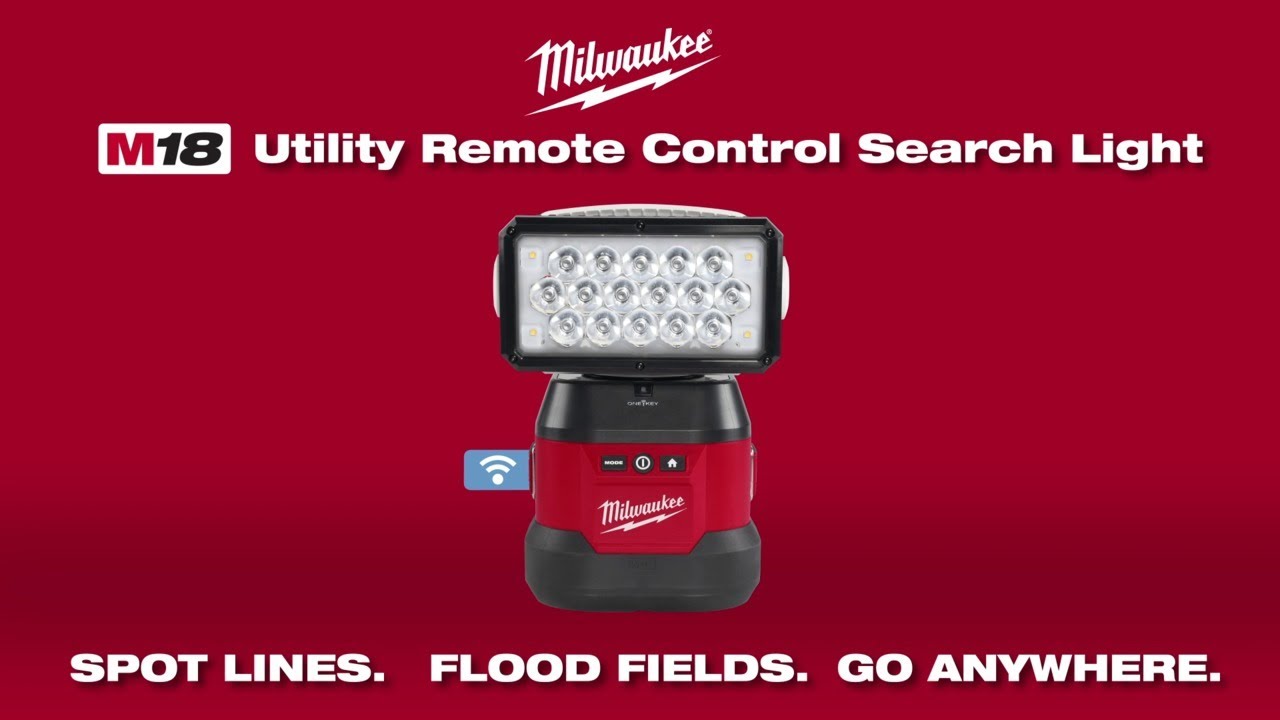 Milwaukee&reg; M18&trade; Utility Remote Control Search Light