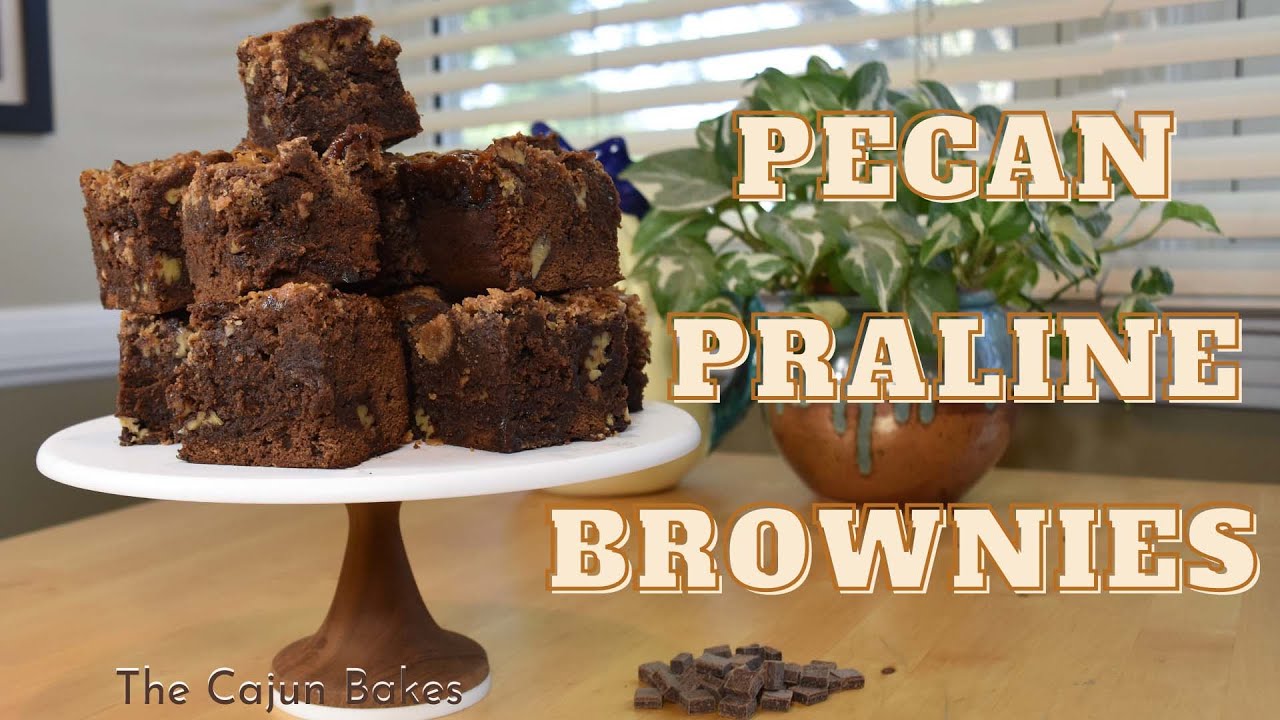 Pecan Praline Brownies!