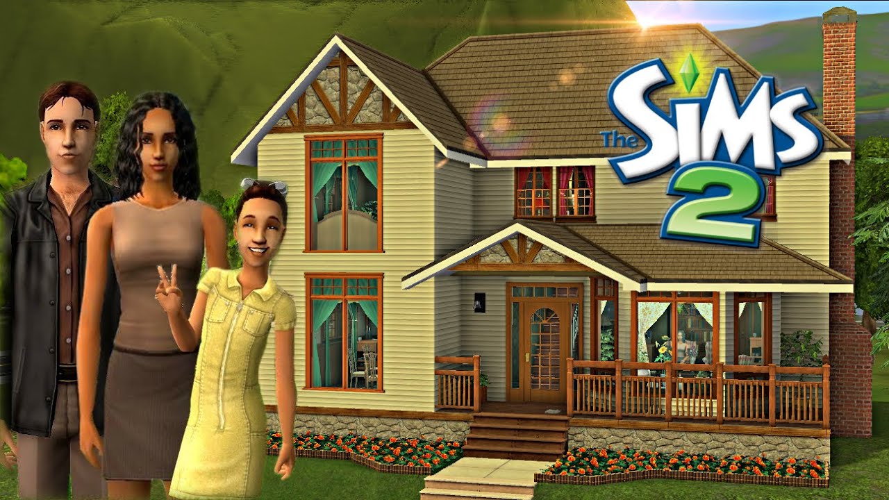 130 Sim Lane, Pleasantview | The Burb Family | The Sims 2 Speed Build