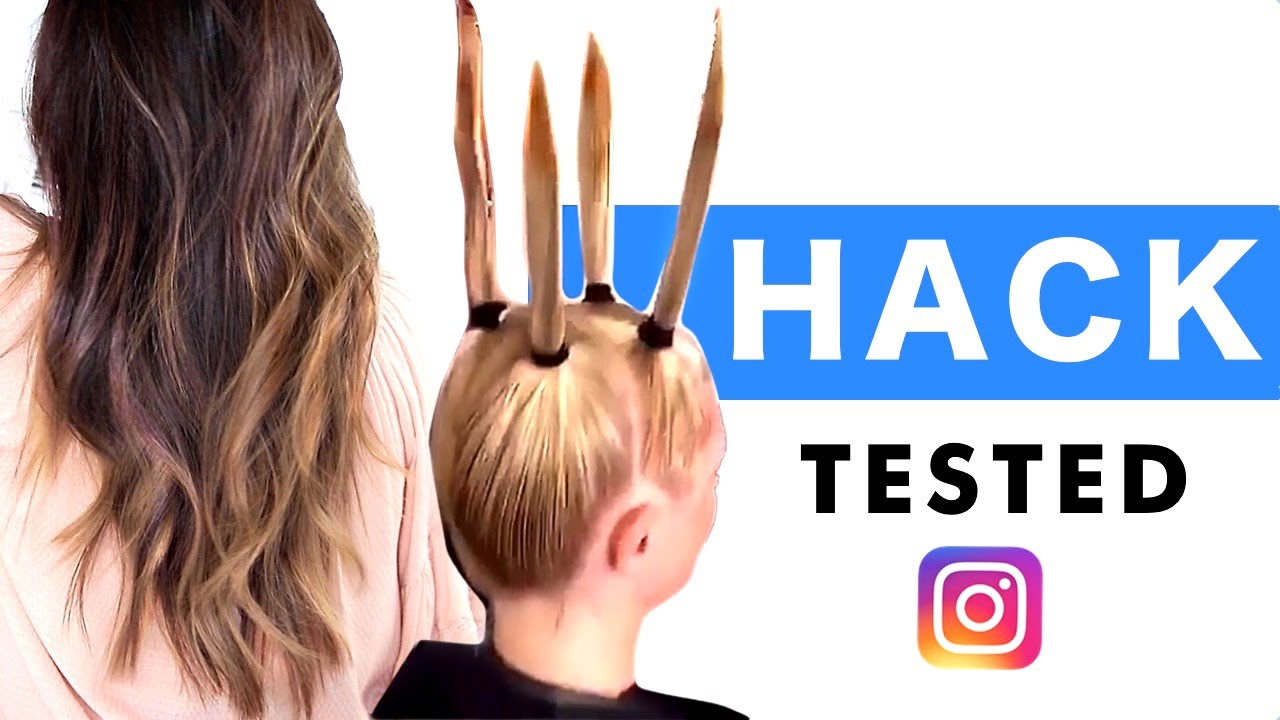 ★ 2-MINUTE Home HAIR CUT 💋  Instagram HACK TESTED ★ HAIRSTYLES