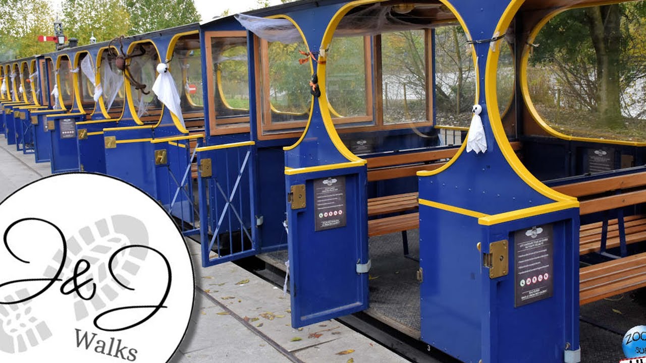 Full Train Ride through Pairi Daiza Belgium Zoo Animal Encounter