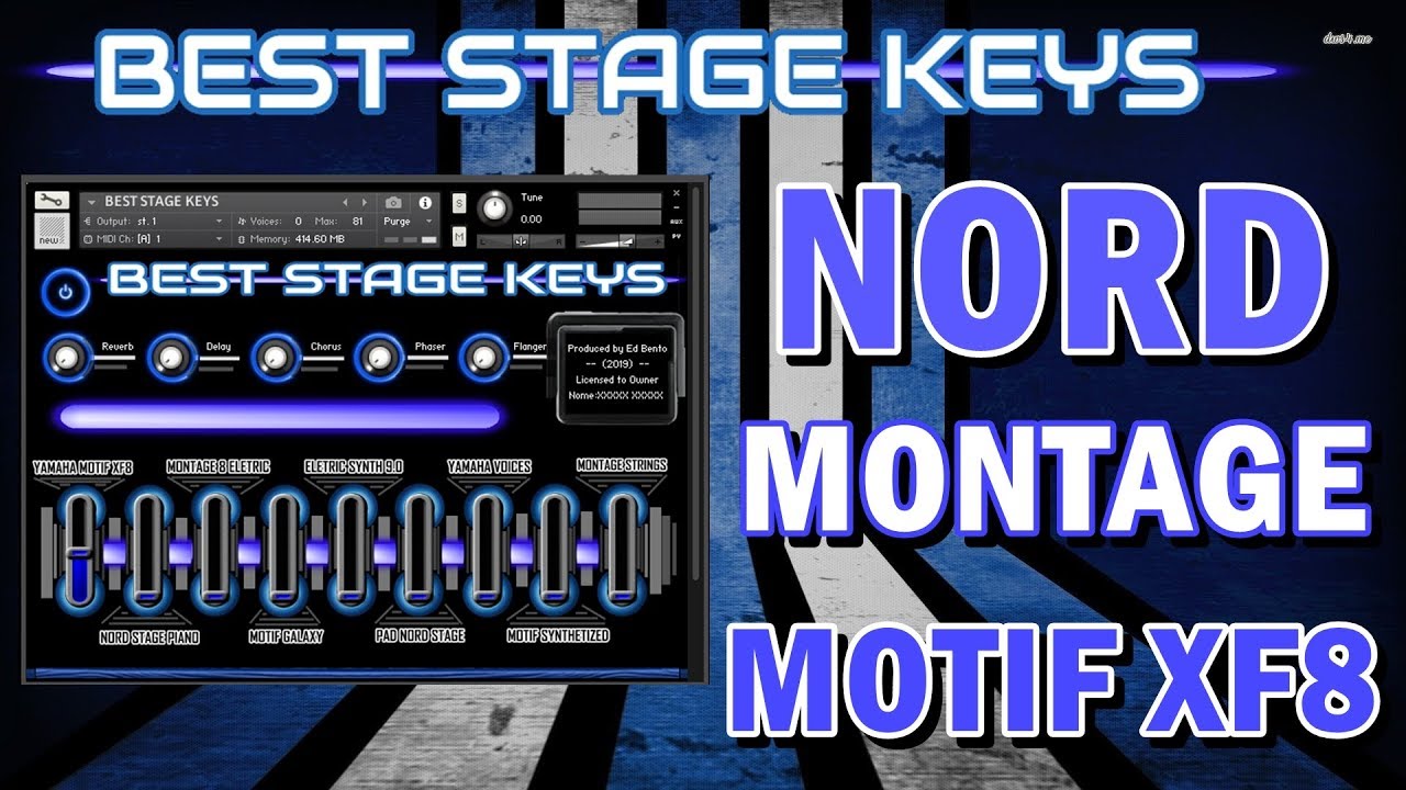 Nord, Motif XF8, Montage / Best Stage Keys /  DOWNLOAD GRÁTIS / #ProduçãoMusicalFácil