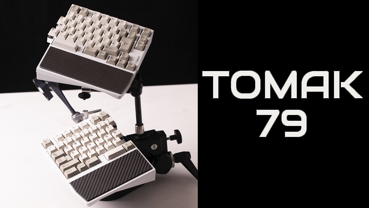 스플릿 키보드의 끝판왕? SR Industry TOMAK79 커스텀 키보드 리뷰
