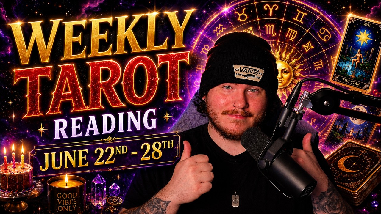 ALL SIGNS - Weekly Tarot Reading!: June 22nd - 28th! 🎉✨