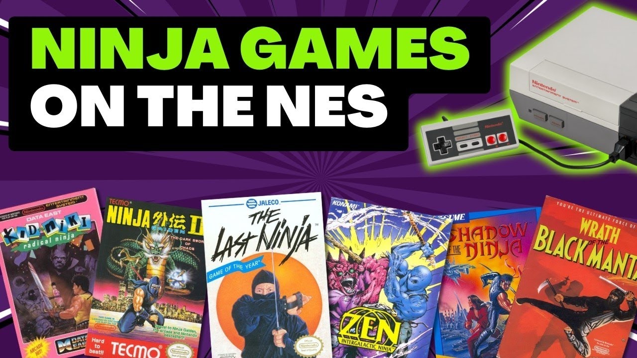 СКРЫТАЯ АТАКА! Все игры NES Ninja!