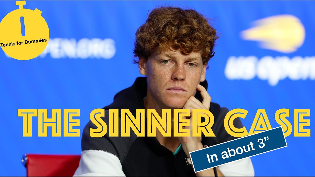 The Jannik Sinner Doping Case in more or less 3 minutes