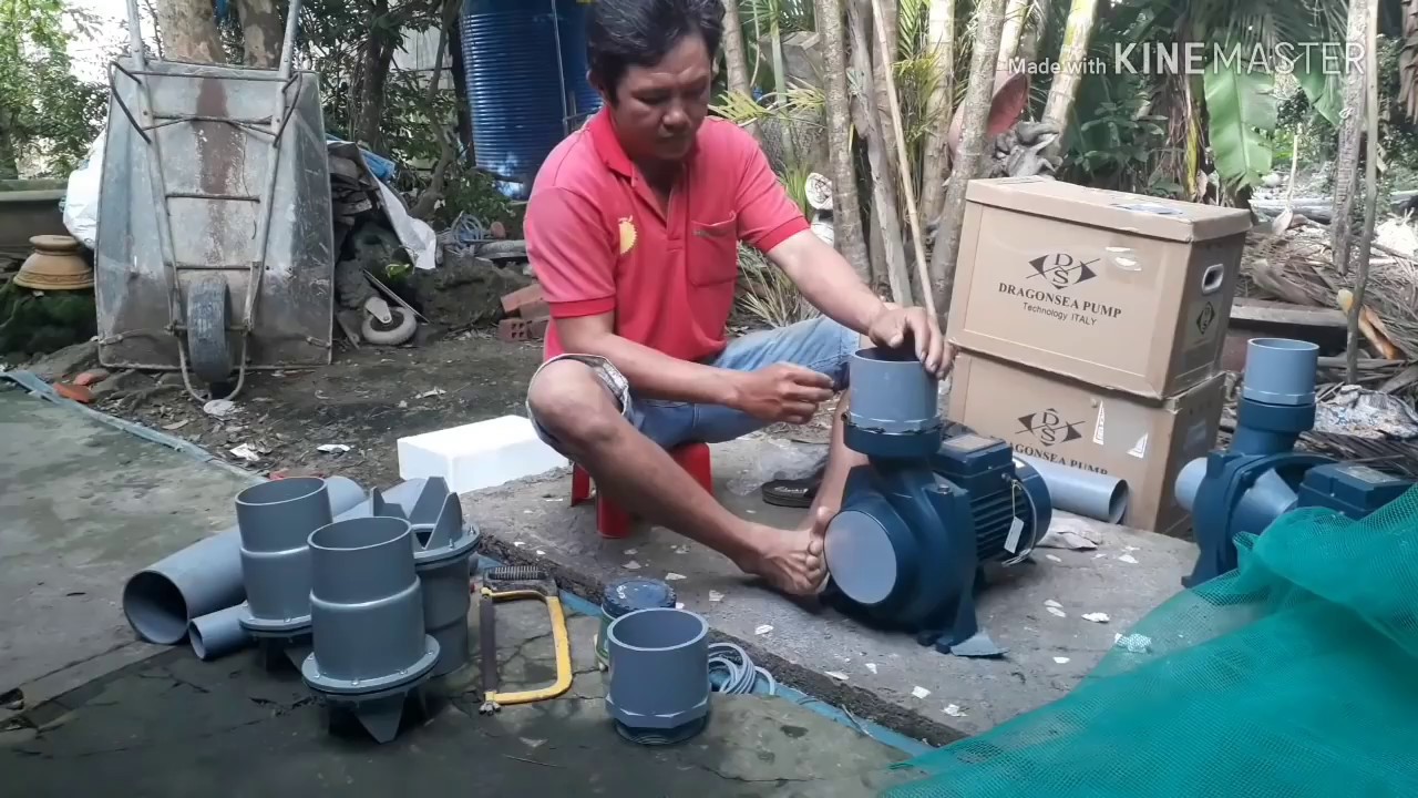 CHIA SẺ VỀ LẮP RÁP MÁY MÔ TƠ TƯỚI SẦU RIÊNG