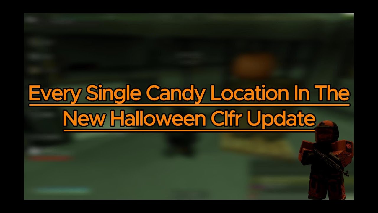 🎃[CL] Facility Roleplay | Every Candy Location 🎃🍬