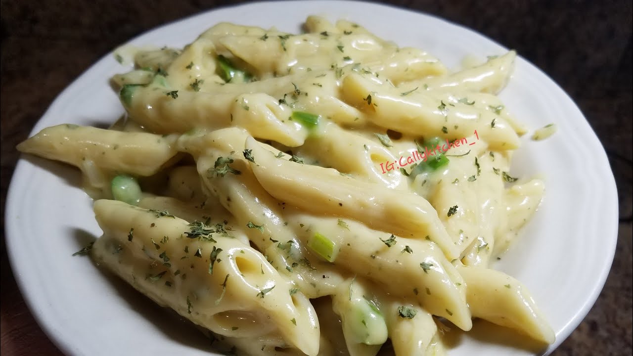 Coconut Creamy Pasta||No Cheese or Heavy Cream||Party Recipe ||Cally J's Kitchen