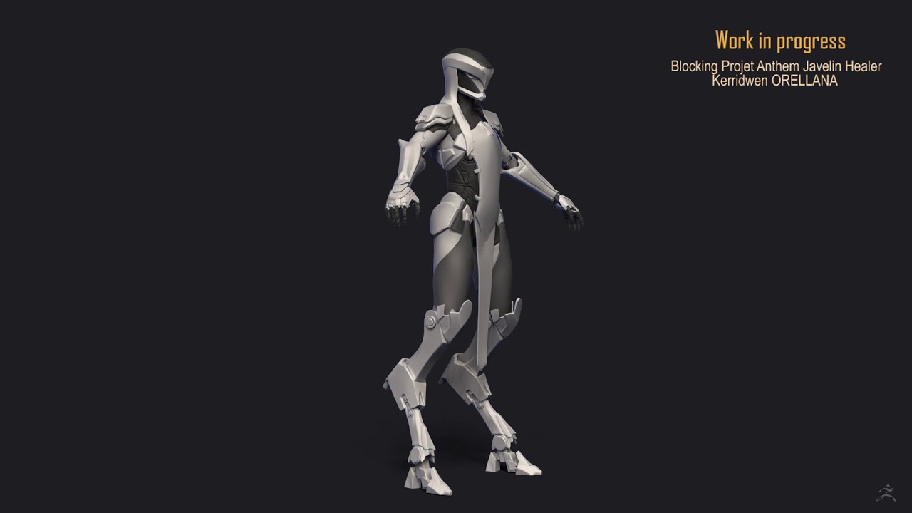 Anthem Fan Art Blocking Chara Javelin Healer