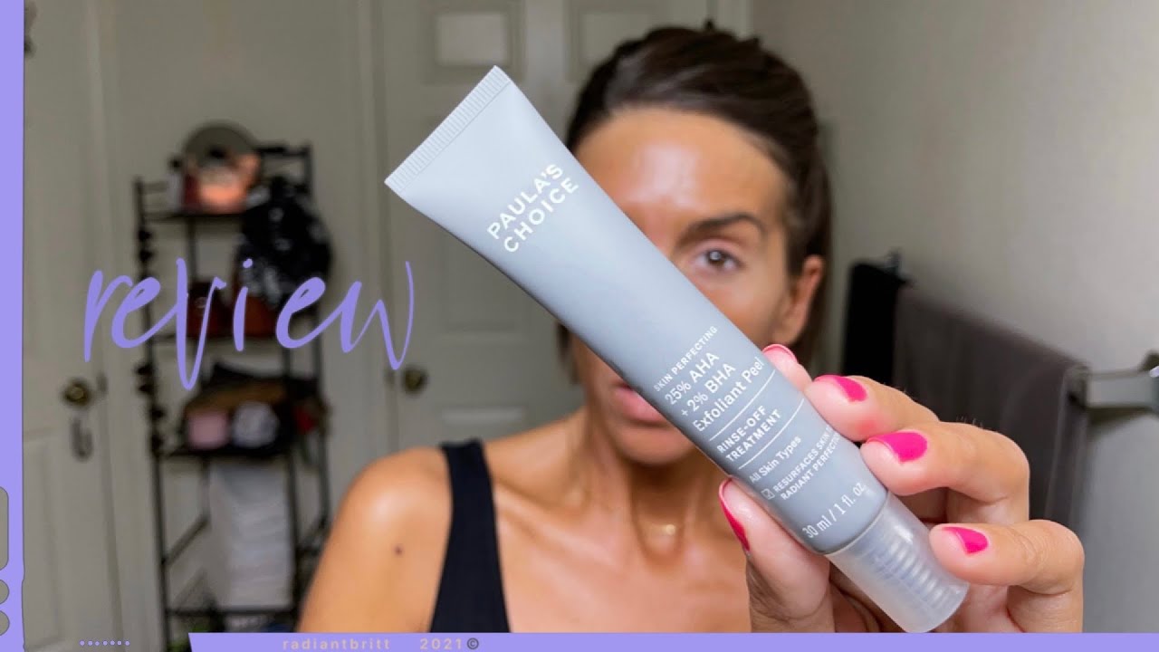 PAULA’S CHOICE 25% AHA + 2% BHA EXFOLIATING PEEL FIRST IMPRESSION DEMO