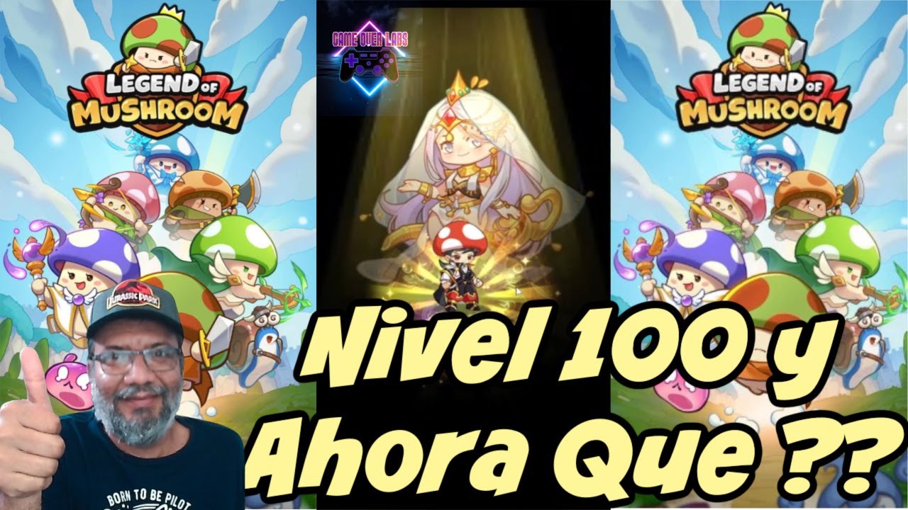 Legend Of Mushroom Llegamos a Nivel 100 y Ahora que Hacemos ??