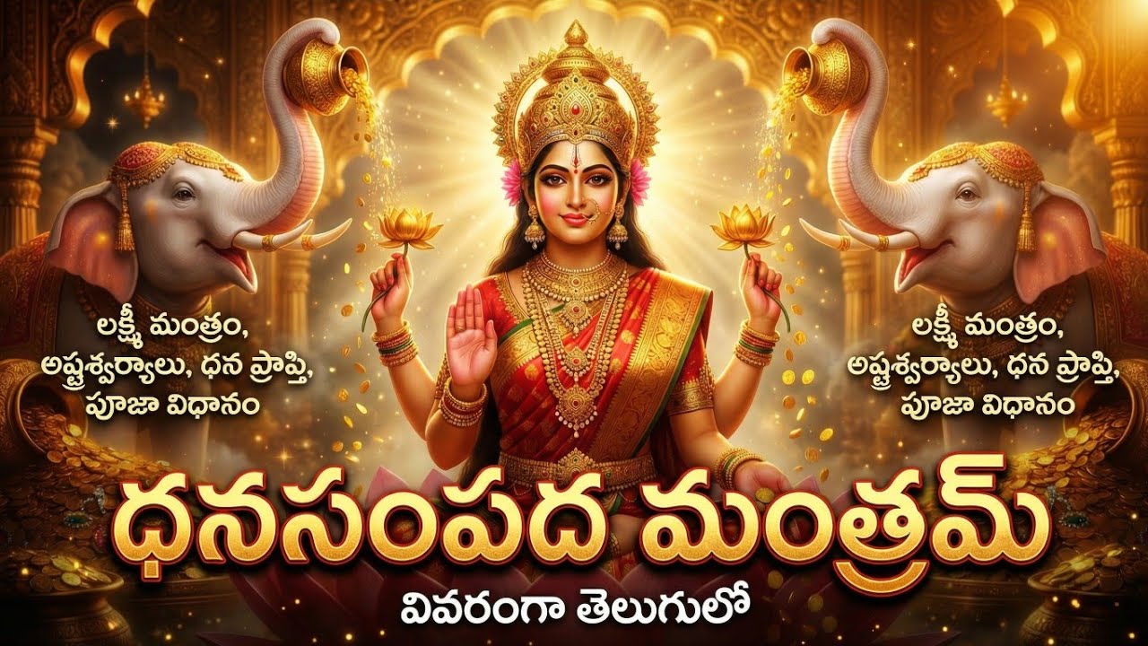 “Kubera Ashta Lakshmi Mantra – Manifest Money, Prosperity & Divine Blessings”