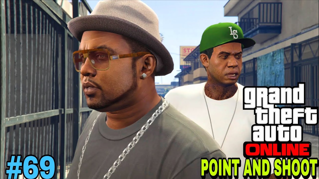 GTA 5 Online Point and Shoot Mission 🔥 Lamar Davis Lowriders Gameplay | 2 Player Mission