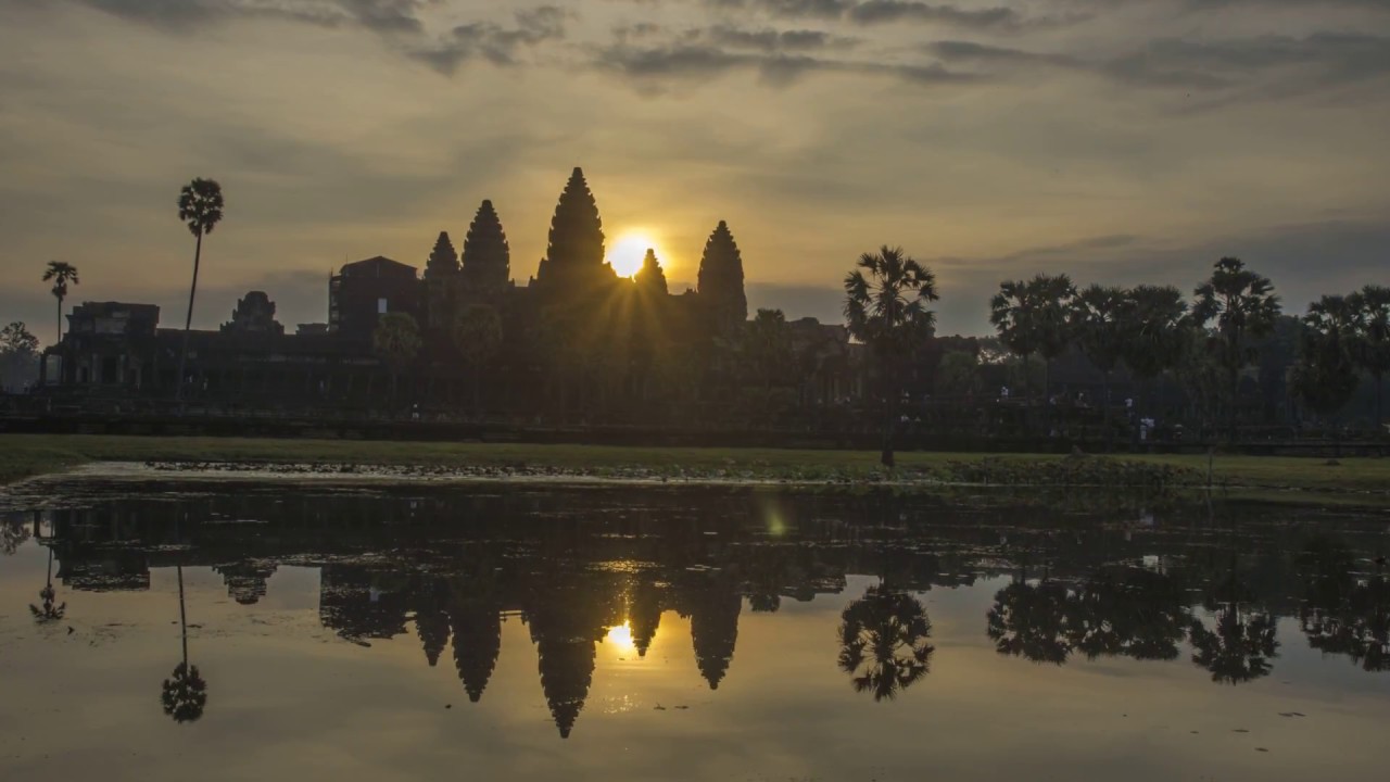 Angkor Wat Sunrise Timelapse