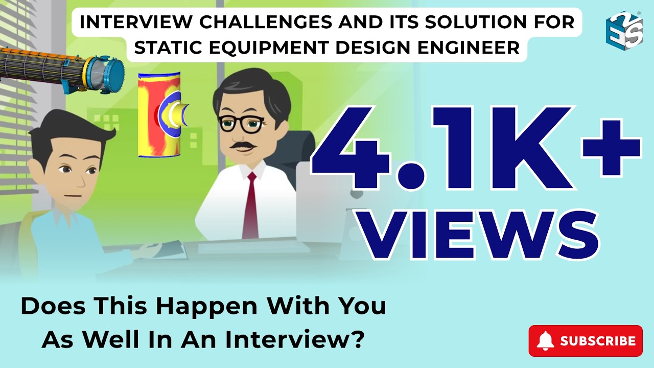 Interview Questions | Static Equipment Design, Pressure Vessel, Heat Exchanger, PV Elite, Nozzle Pro