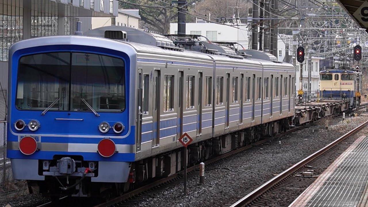 伊豆箱根鉄道大雄山線の5507F大場入場・甲種輸送を追う【小田原編】2024.1.19