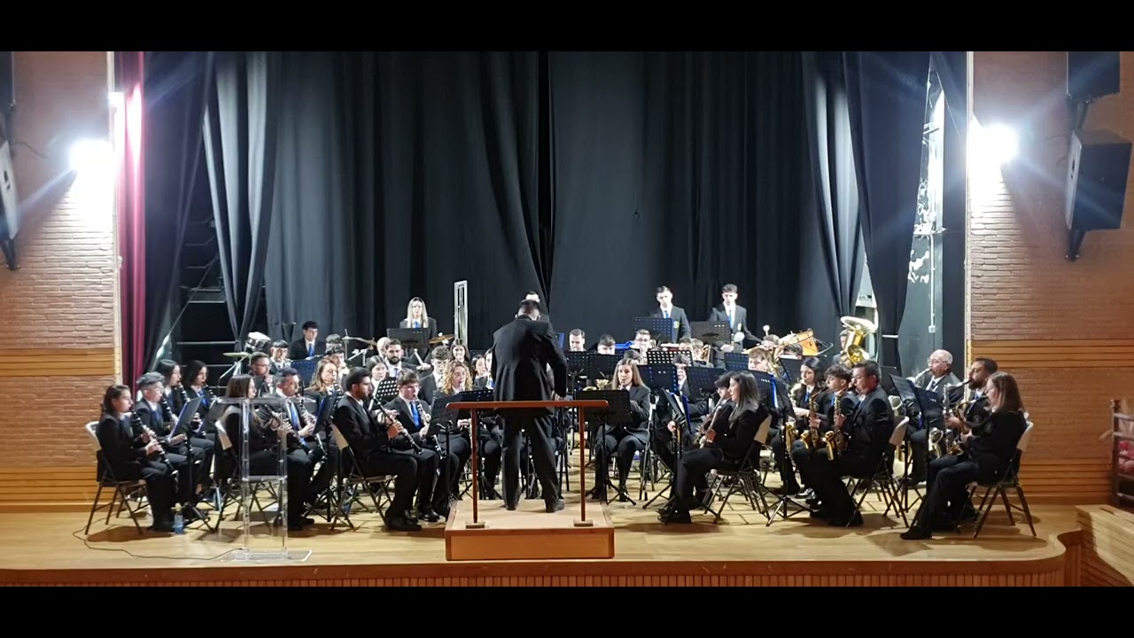 Concierto en Honor a Santa Cecilia, Asociación Musical Banda Municipal de Almadén. 2.025