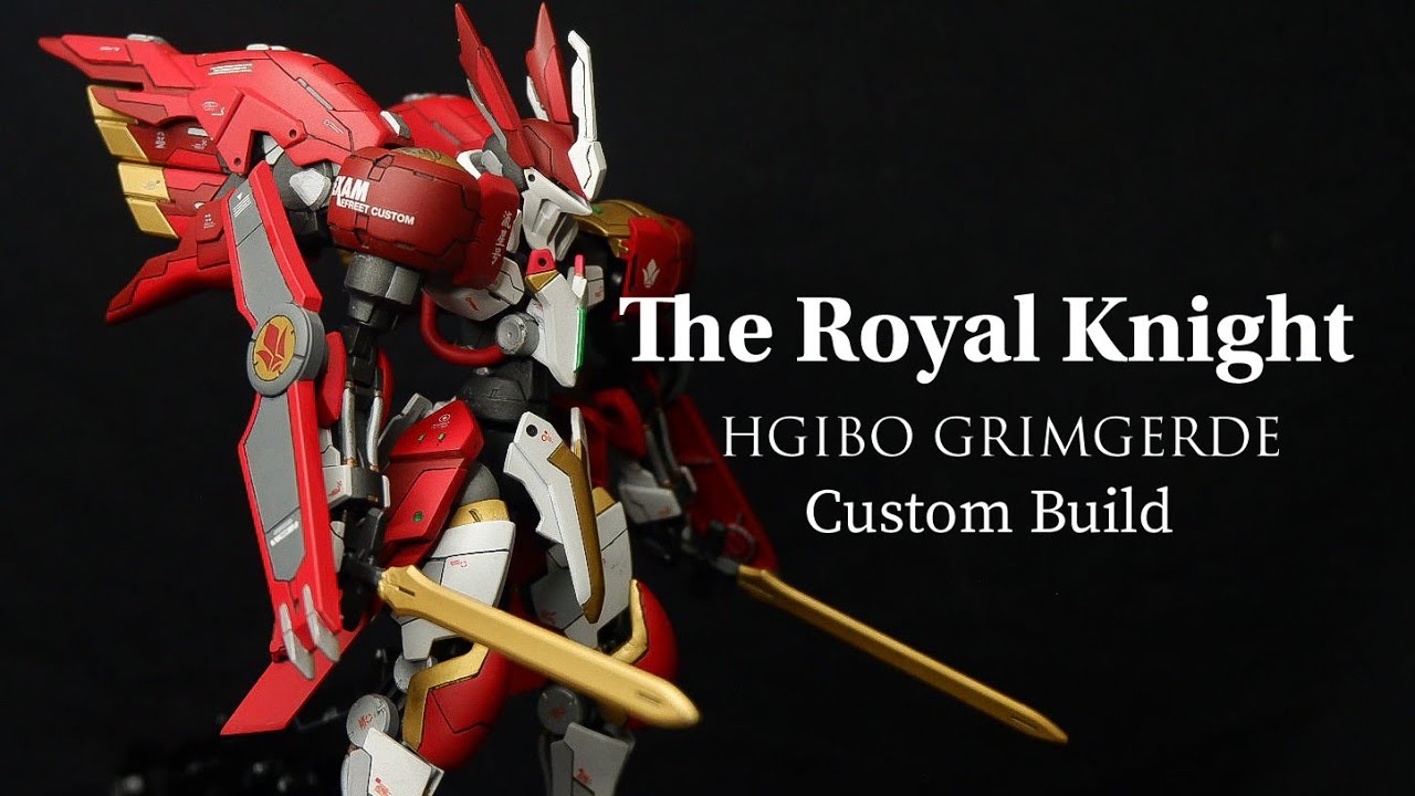 The Royal Knight HGIBO Grimgerde - Custom Build