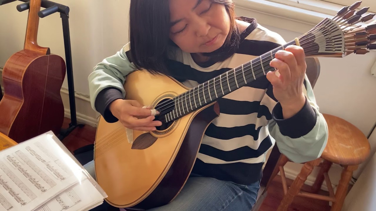 Aluna Midori Nakamura  - Ensaio Fado Pechincha (7/3/2020) ( 1 ANO e 2 Meses de aulas)