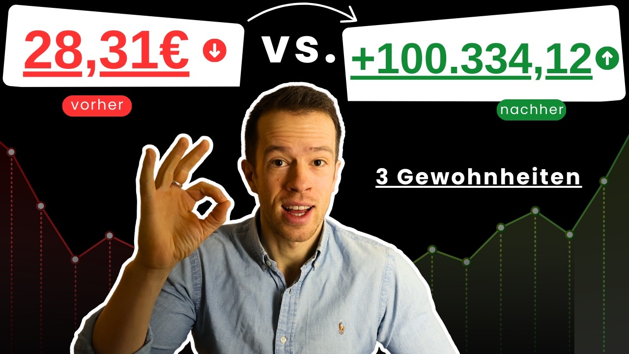 3 Gewohnheiten, die mich finanziell unabhängig gemacht haben!