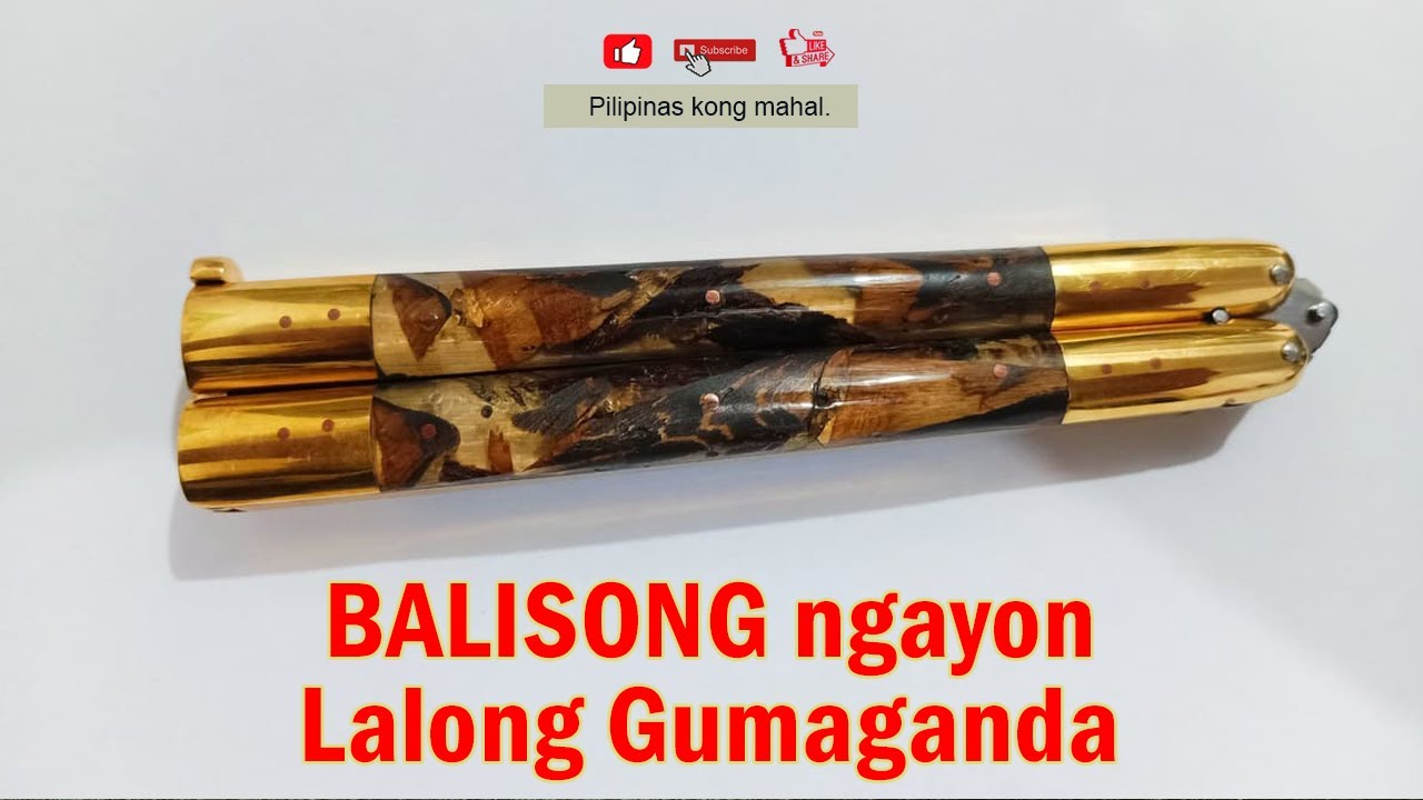 Balisong na gawa ni Rosauro ''Mauro