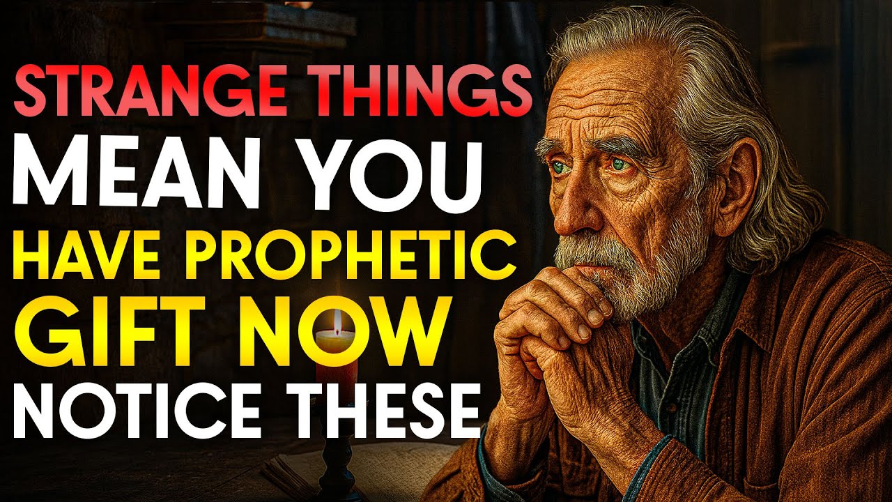 If You Notice These Strange Things, You Carry a Prophetic Gift!