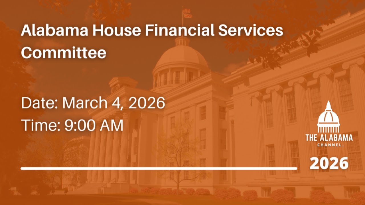 Alabama House Financial Services Committee