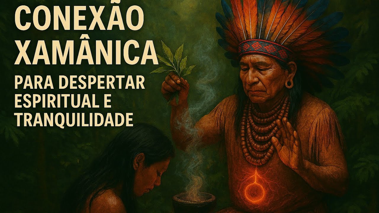 ✨Conexão XAMÂNICA para ACALMAR A MENTE e despertar a intuição