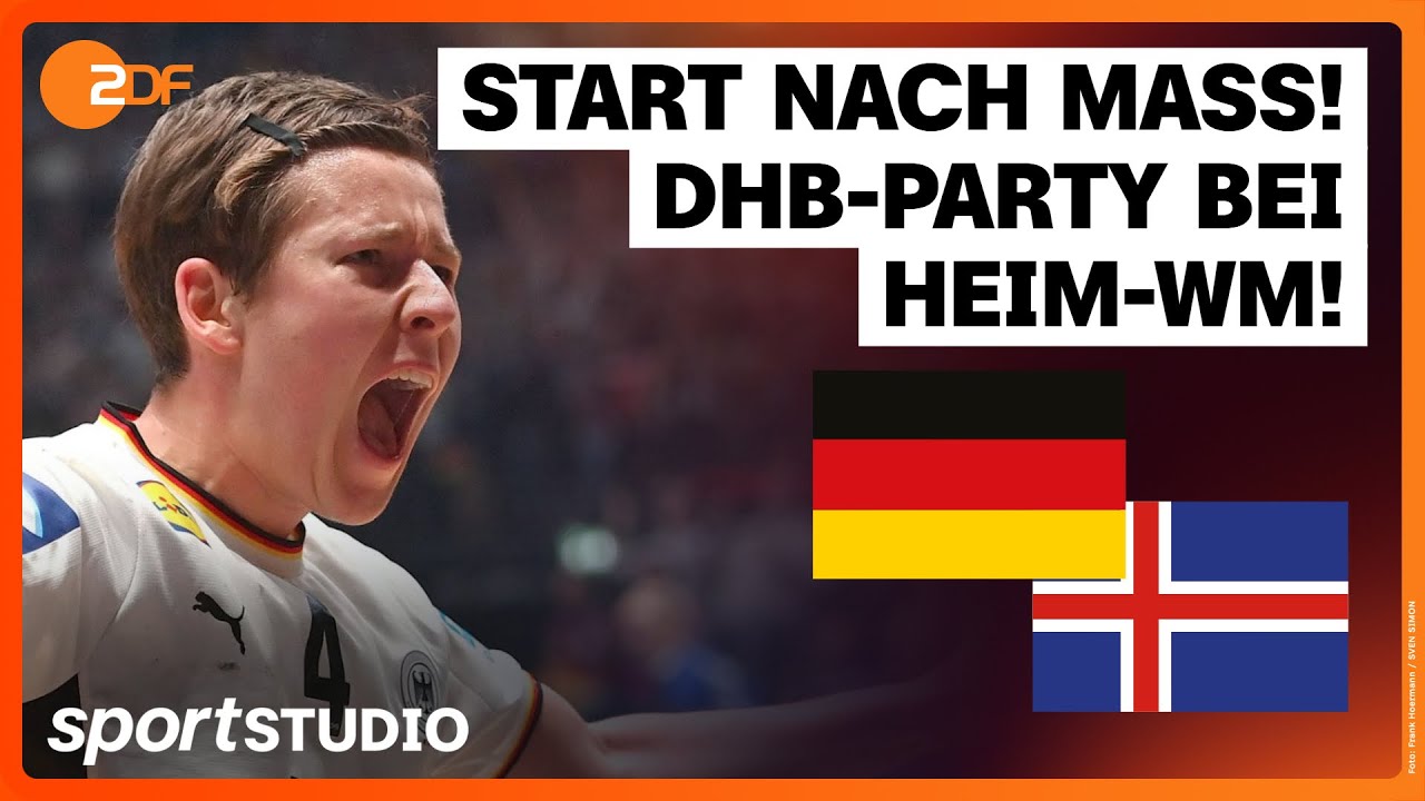 Deutschland – Island Highlights | Handball-WM der Frauen 2025 | sportstudio