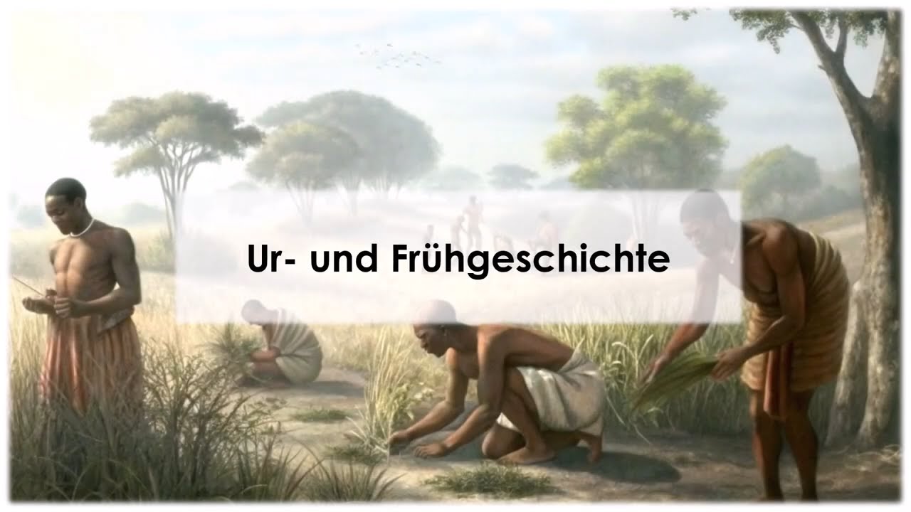 Die Fr&uuml;h- und Urgeschichte (einfach und kurz erkl&auml;rt)