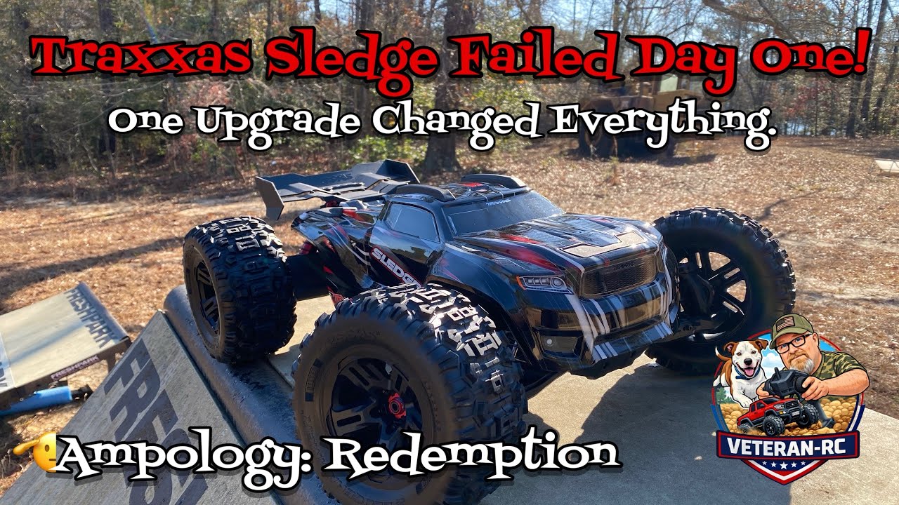 Traxxas Sledge провалился в первый же день – одно обновление изменило всё?