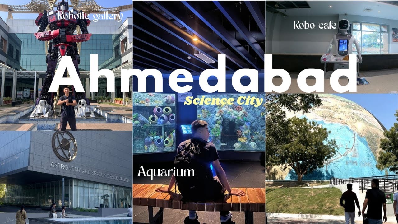 Ep.2 | Ahmedabad Science City Adventure: Robots, Aquatic Gallery & 5D Fun Rides!