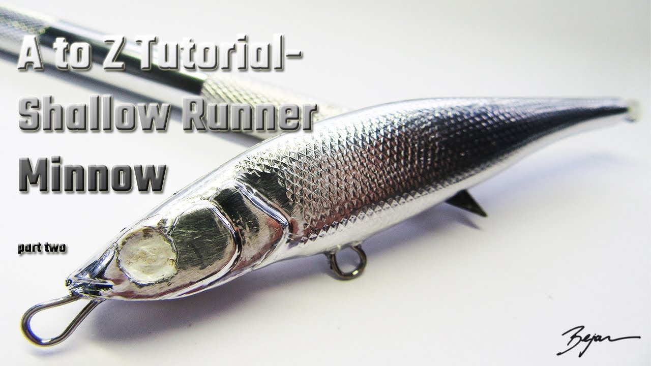 A to Z Tutorial | Bass Wood Minnow Jerk Bait part two