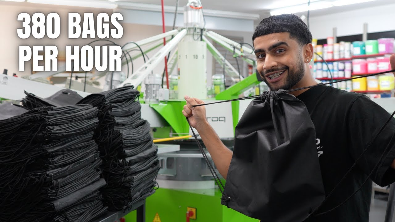 Screen Printing 600 Drawstring Bags