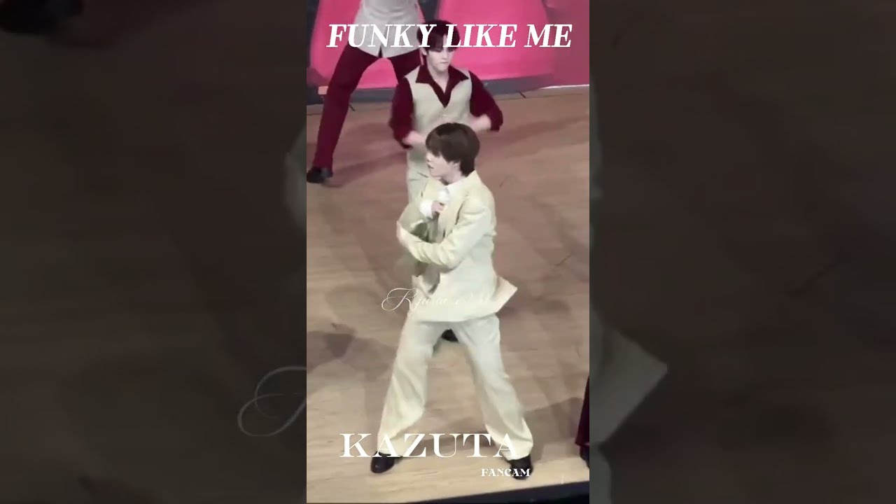 KAZUTA Fancam #nSSign Funky like me #KAZUTA #エンサイン 