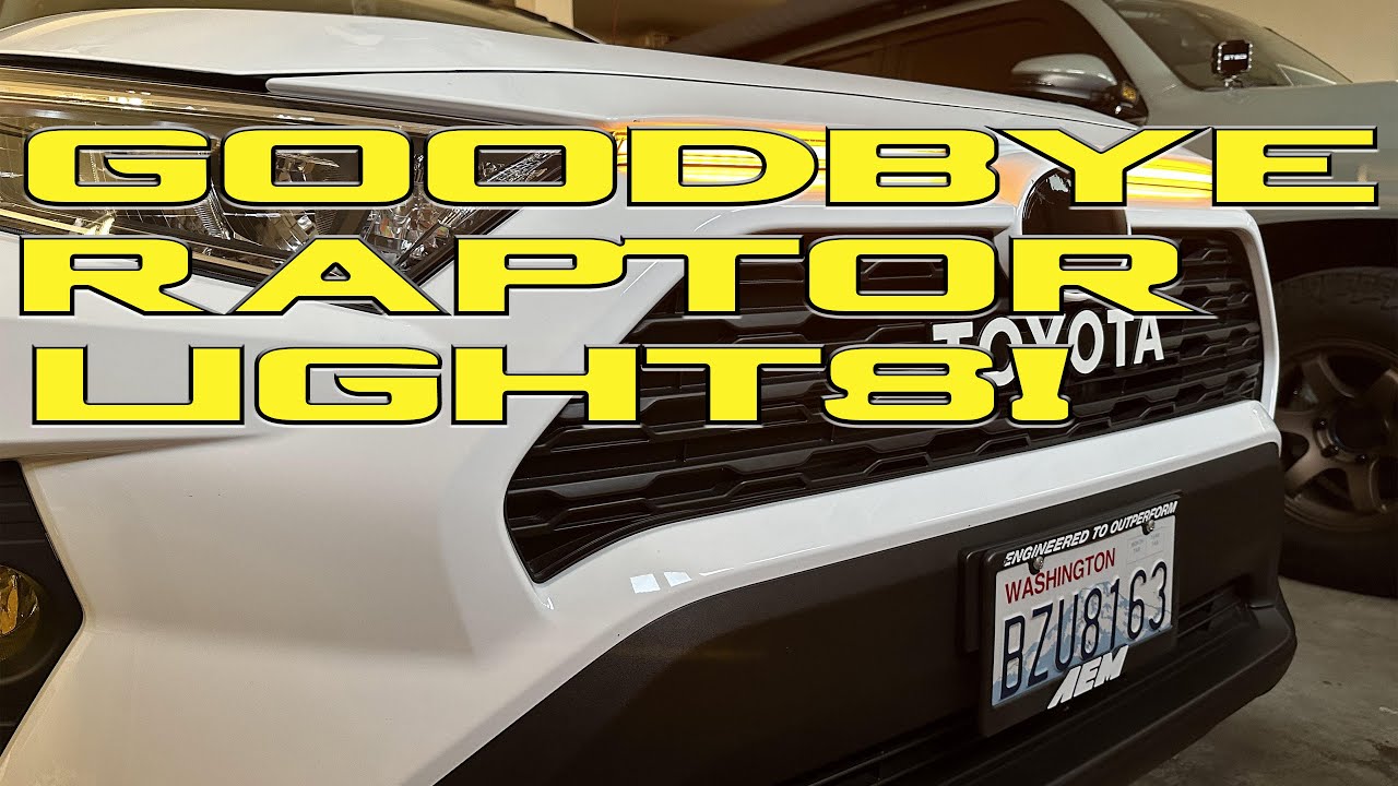 NEW GRILLE LIGHTS INSTALL | 5TH GEN TOYOTA RAV4