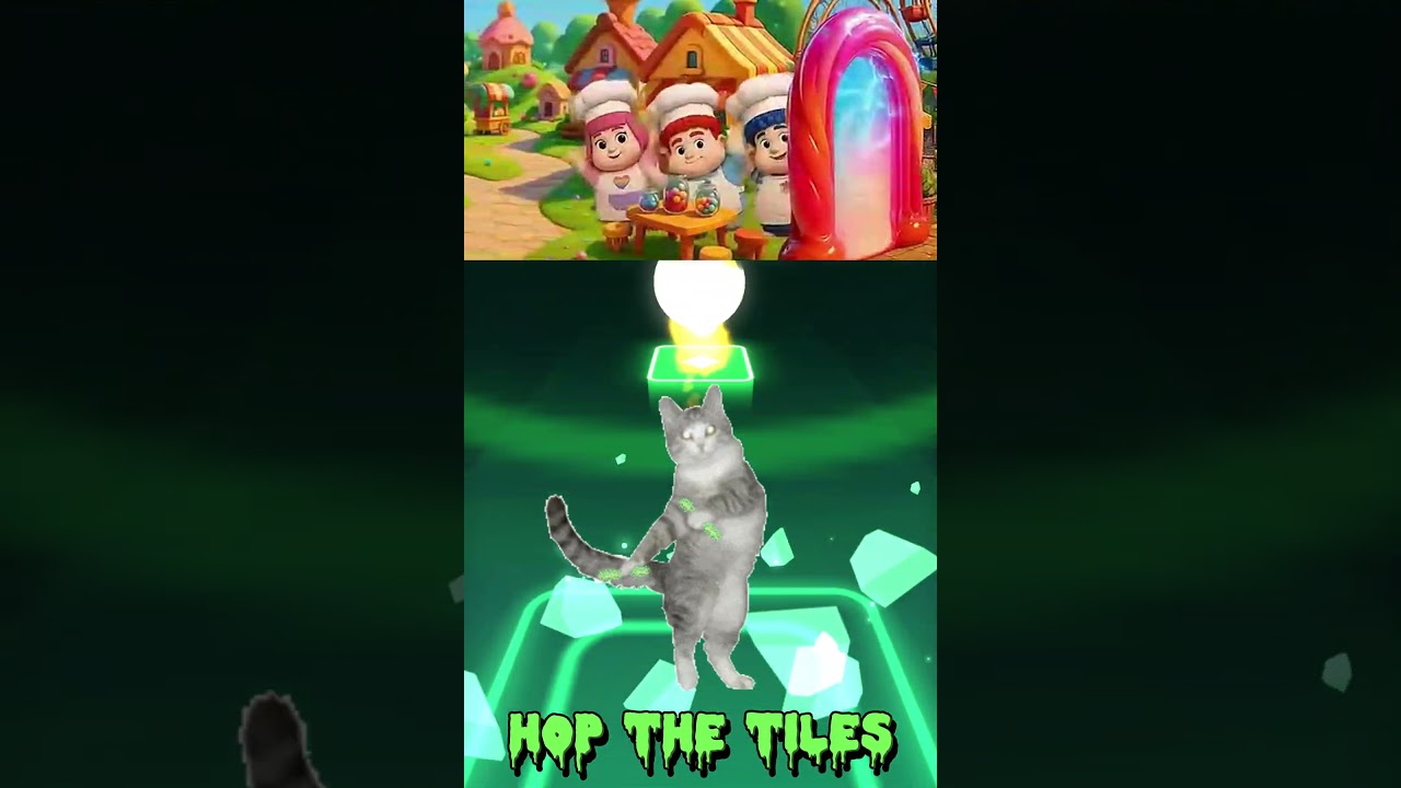 Cocomelon_Scary Dame_Tu Cosita Dance (Music Cover) Hop the tiles #shorts​​ #Dametucosita​​ #tileshop